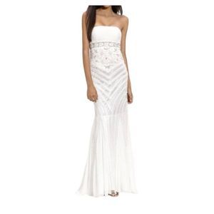 Sue Wong strapless gown Size 14